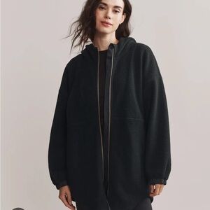 RHONE Aloft Black Fleece Jacket